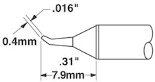 Solder Tip, Smart Heat PowerTips, STTC-126Metcal  